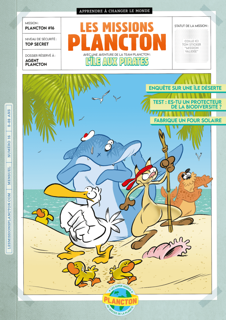 Les Missions Plancton 8-12 ans