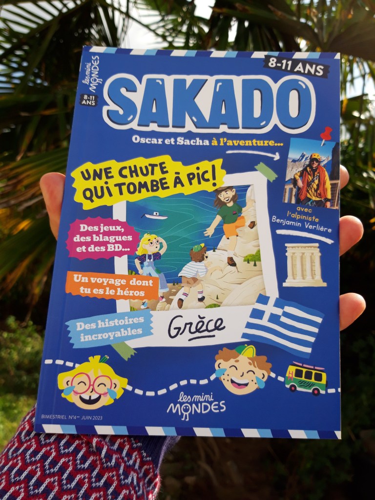 Sakado 4 Grece_mag Les MiniMondes 8-11 ans_Benjamin Verliere