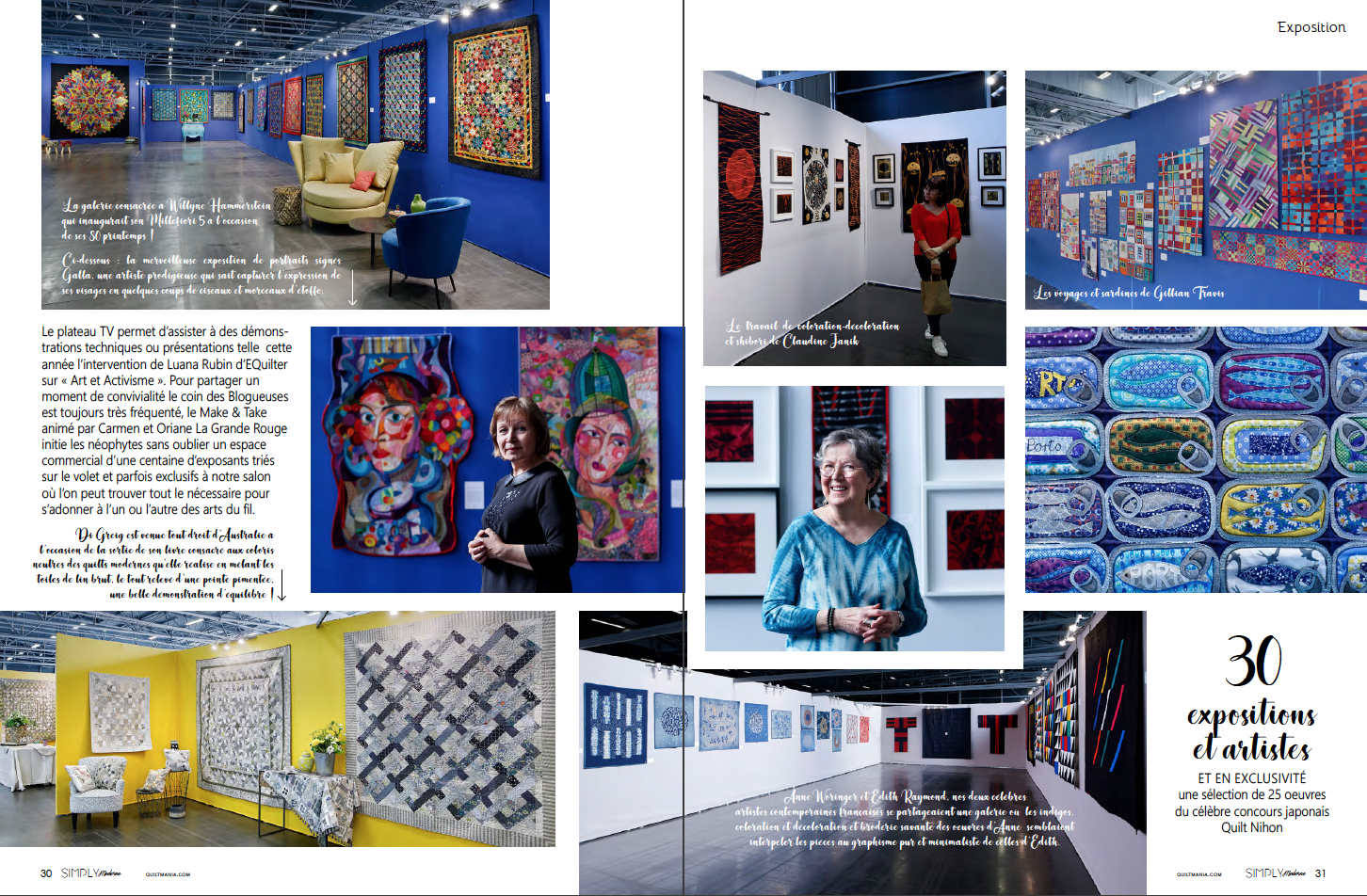 Quiltmania Pour l'Amour du Fil