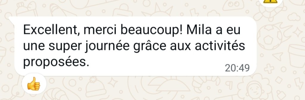 Avis parents Espace Enfants Salon Pour l'Amour du Fil avril 2025 Nantes Parc des Expositions