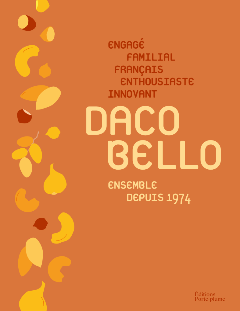 Daco Bello, éditions Porte-Plume, livre d'entreprise, livre anniversaire, 50 ans